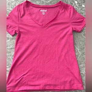 Old Navy Fuchsia Vintage Tee